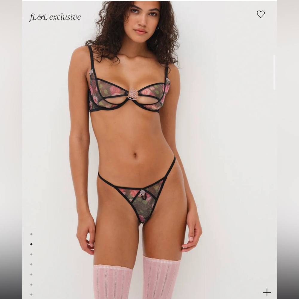 Ciara Thong Panty x For Love & Lemons